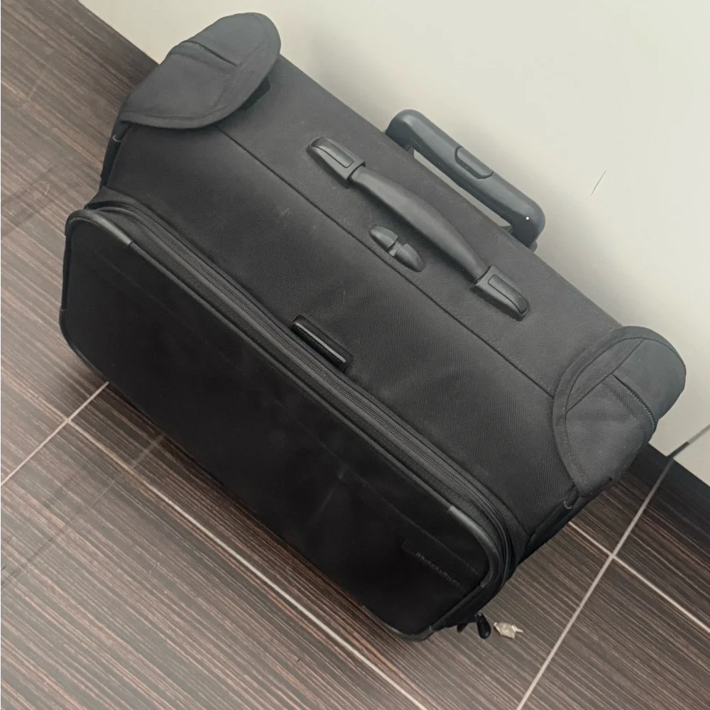 Tumi Black Travel Rolling Garment Bag Suitcase